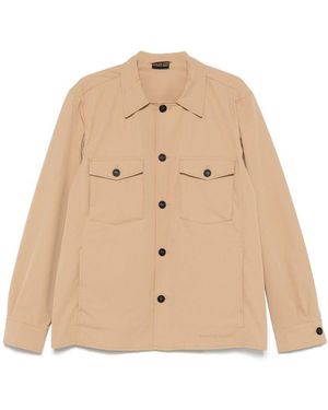 Save The Duck 'Bard' Jacket With Pockets - Natural