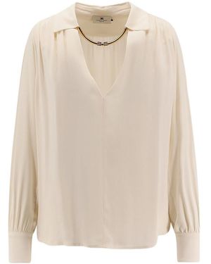 Elisabetta Franchi Shirts - White