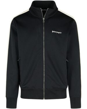 Palm Angels 'Track' Polyester Sweatshirt - Black