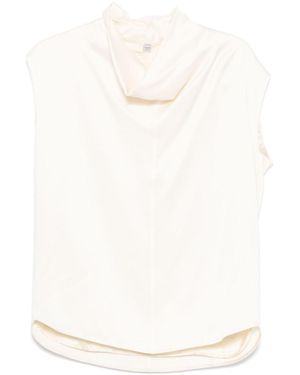 TOTEME Sleeveless Top - White