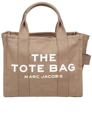 Marc Jacobs Canvas Handbag - Brown