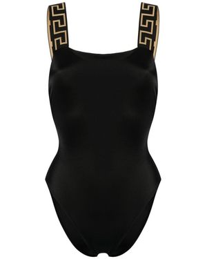 Versace Greca Swimsuit - Black