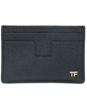 Tom Ford Credit Card Holder Accessories - Blue