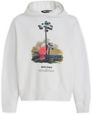 Palm Angels Sweatshirts - White