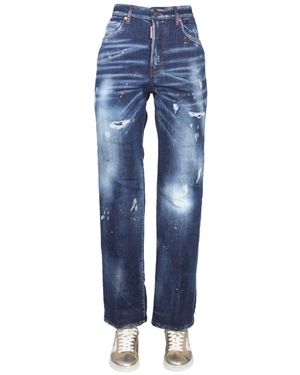 DSquared² Stylish Roadie Jeans - Blue