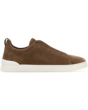 ZEGNA Trainers - Brown