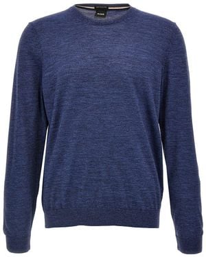 BOSS 'Leno-P' Jumper - Blue