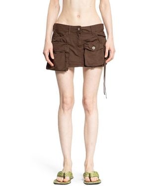 The Attico Skirts - Brown