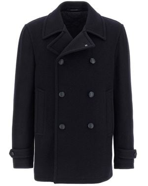 Tagliatore 'Monaco' Coat - Blue
