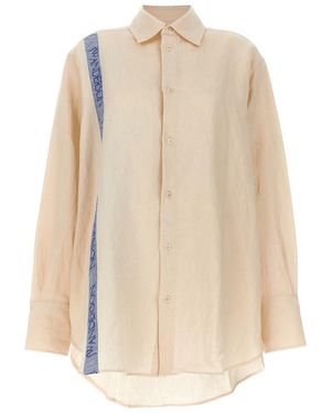 JW Anderson 'Tea Towel' Shirt - Natural