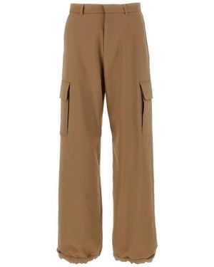 Off-White c/o Virgil Abloh Trousers - Natural