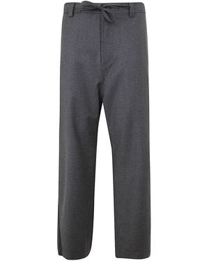 Sofie D ́hoore Relaxed Low Crotch Pant in Gray | Lyst