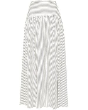 STAUD Procida Skirt - White