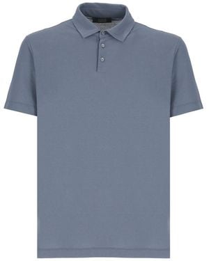 Zanone T-Shirts And Polos - Blue