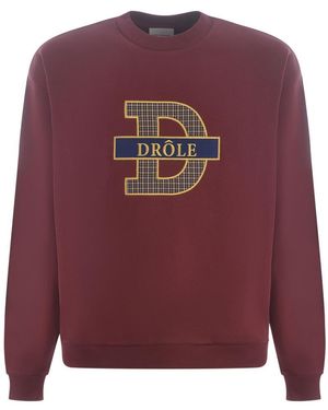 Drole de Monsieur Sweatshirt - Purple