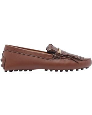 Tod's Flat Shoes - Brown