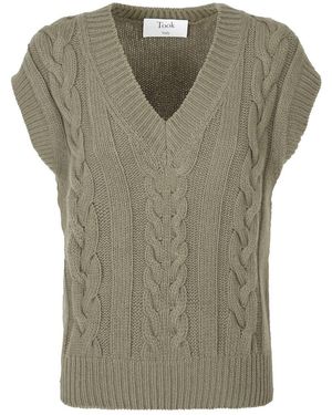 TOOK Knitted Vest - Green