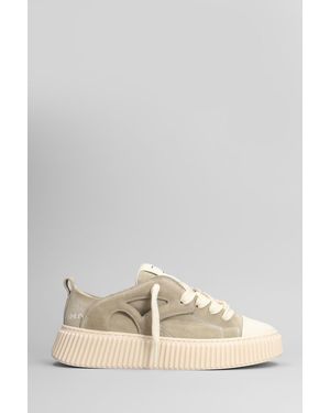 Rhun Skate Trainers - Natural
