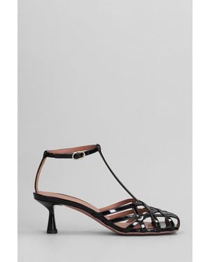 Castagna Manila Sandals - Black