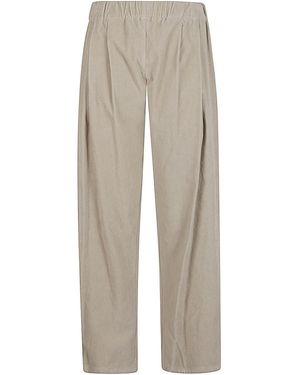 Apuntob Cotton Trousers - Natural