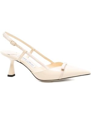 Jimmy Choo With Heel - Natural