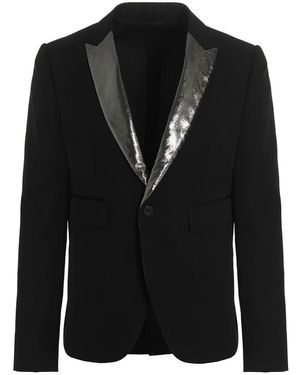 SAPIO Blazer 'Gabardine Smoking' - Black