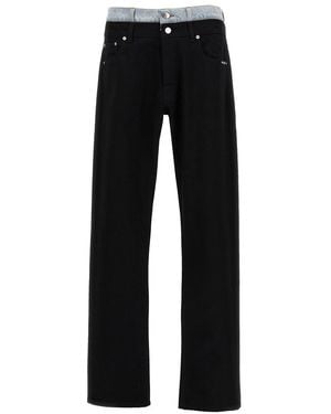 VTMNTS Double Waist Jeans - Black