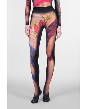 Marine Serre Leggings - Red