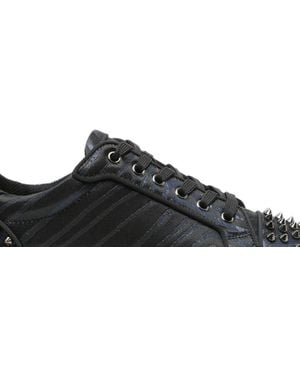 Christian Louboutin Seavaste Leather Trainers - Black