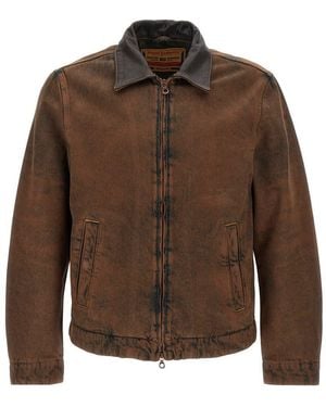 DIESEL 'D-Rohe-S' Jacket - Brown