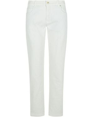 Eleventy Cotton Trousers - White