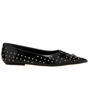 Marc Jacobs 'The Glam Studs Kat' Ballet Flats - Black