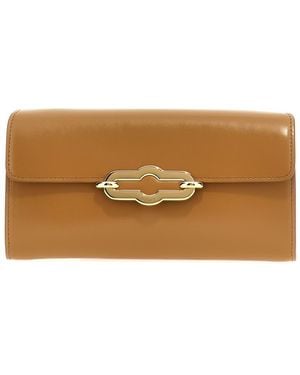 Mulberry 'Pimlico' Wallet On Chain - Brown