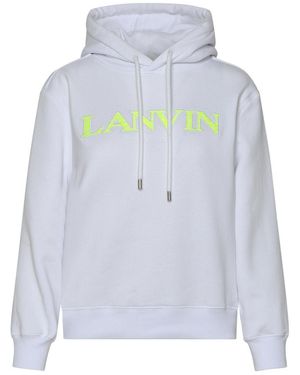 Lanvin Cotton Sweatshirt - Grey