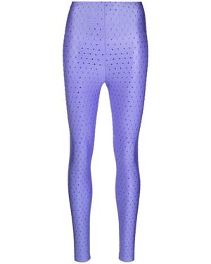 ANDAMANE Holly Crystal Leggings - Blue