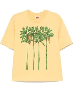 FARM Rio T-Shirts - Yellow