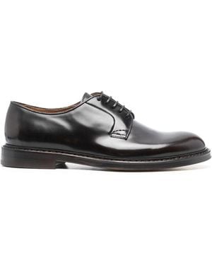 Doucal's Horse Derby Shoes - Black