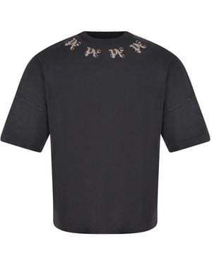 Palm Angels T-Shirts And Polos - Blue