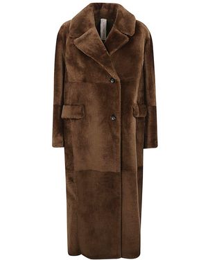 FURLING BY GIANI Long Coat - Brown