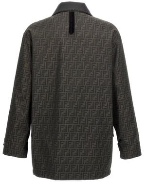 Fendi Tobacco Casual Jacket - Grey
