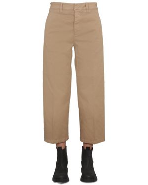 Department 5 Cotton Pants - Natural