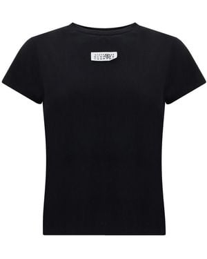 MM6 by Maison Martin Margiela T-Shirts - Black