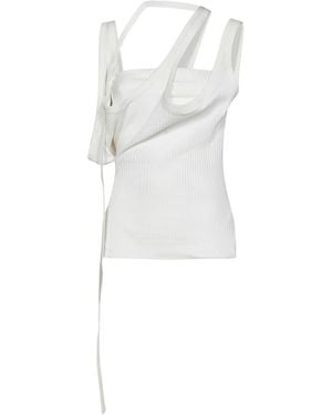 The Attico Top - White