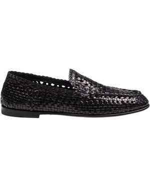 Dolce & Gabbana Slipper From The Dg Evening Line - Black