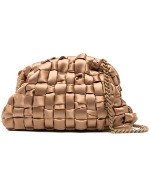 Maria La Rosa Satin Game Pouch Bags - Natural