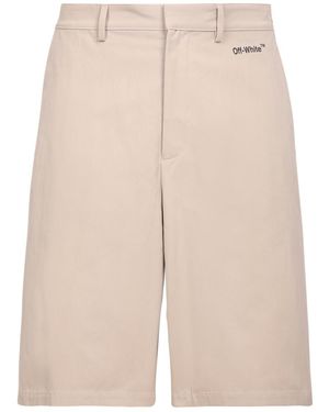 Off-White c/o Virgil Abloh Shorts - Natural