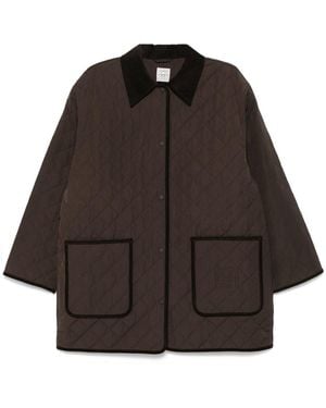 TOTEME Quilted Barn Jacket - Brown