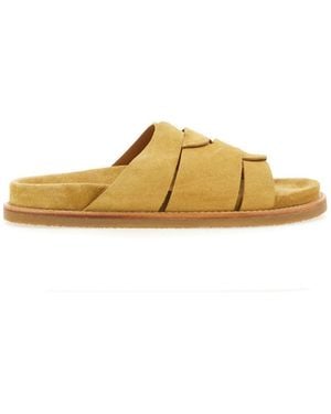 Buttero Slipping Sandal - Yellow