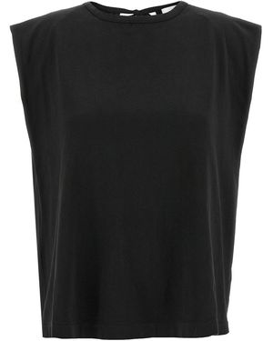 Nude Lace T-Shirt - Black
