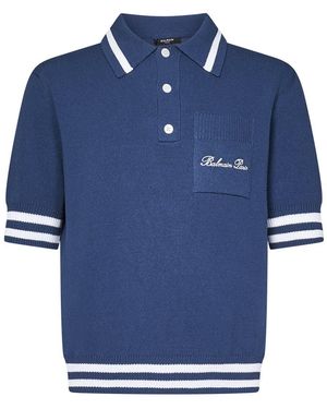Balmain Polo Shirt - Blue